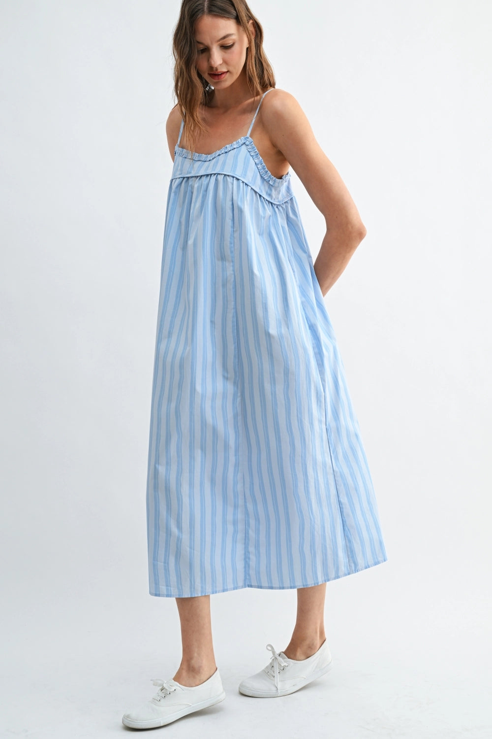 Macy Stripe Maxi Dress