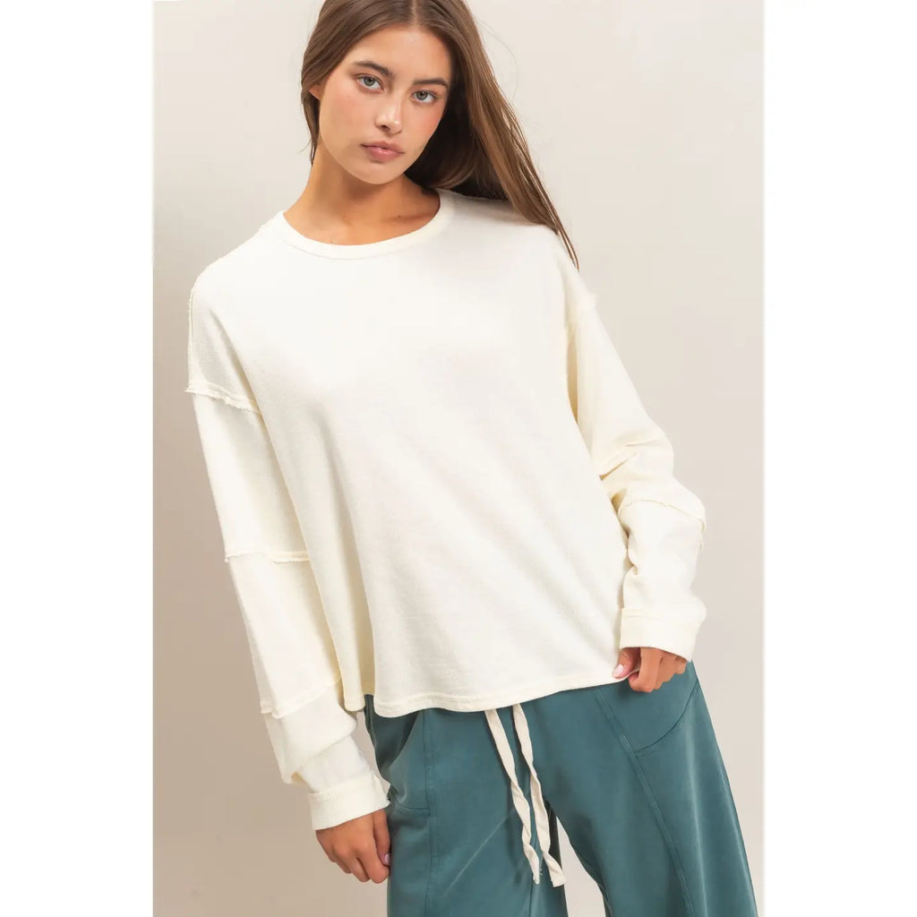 Molly Mineral Wash Overzised Top