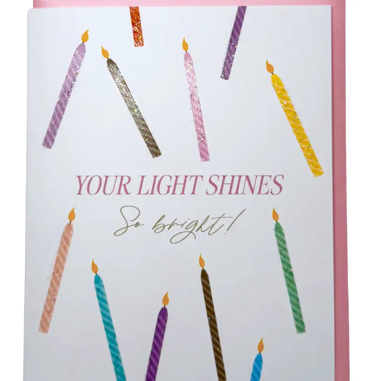 Lavender Vines Greeting Card