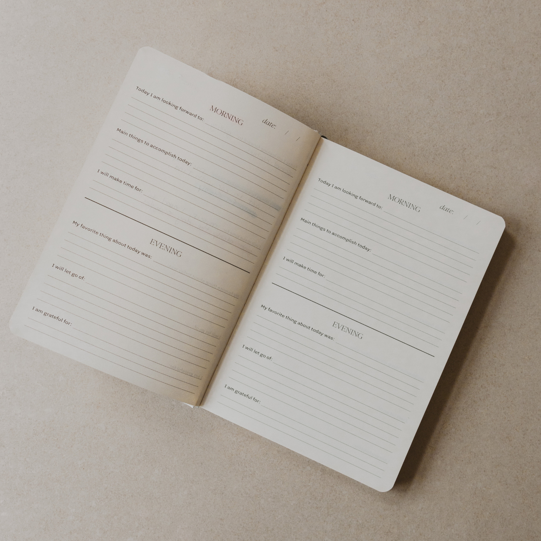 Be Mindful Prompted Journal