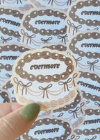 Typo Lettering Co Sticker