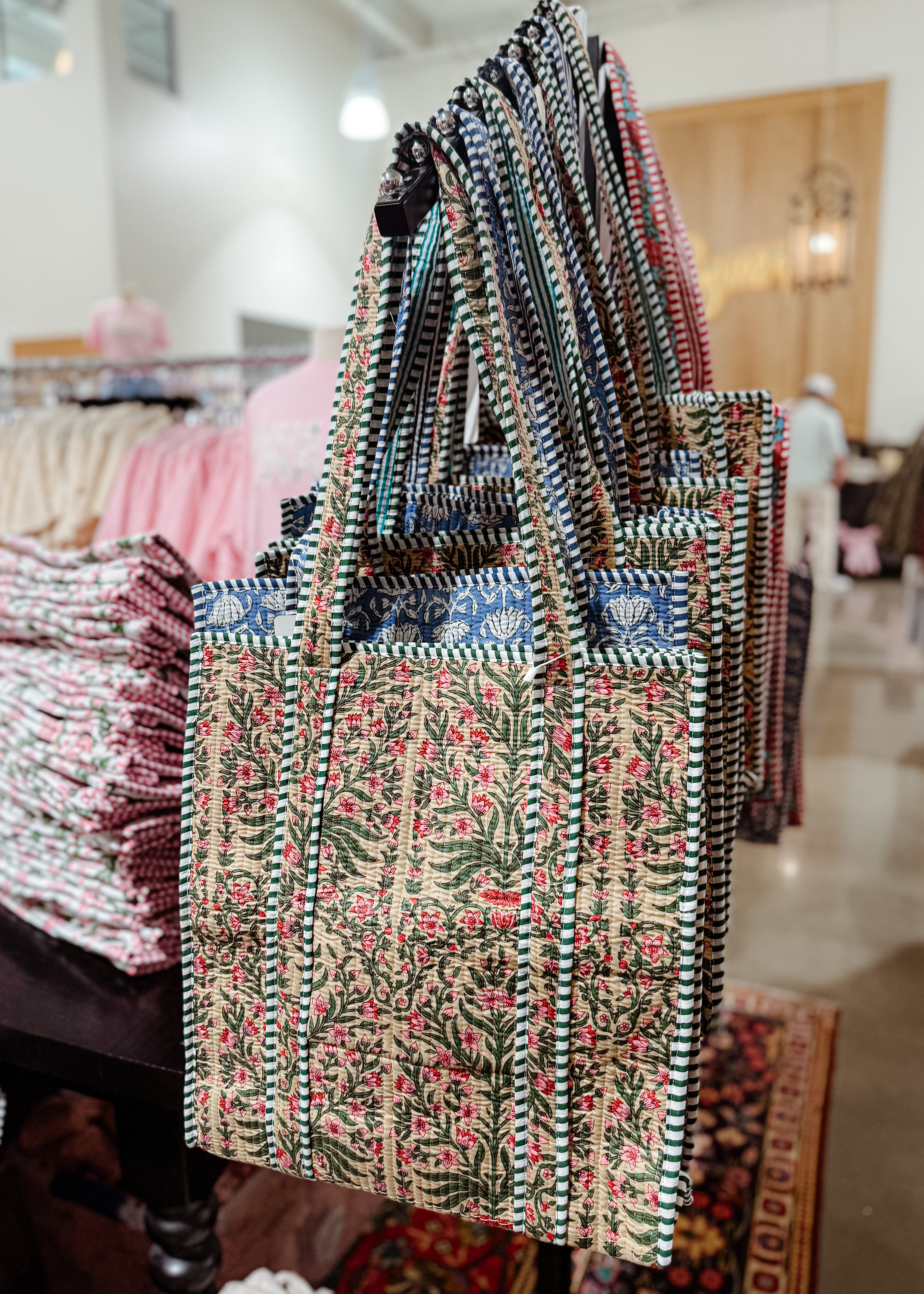 Everyday Quilted Tote Bag