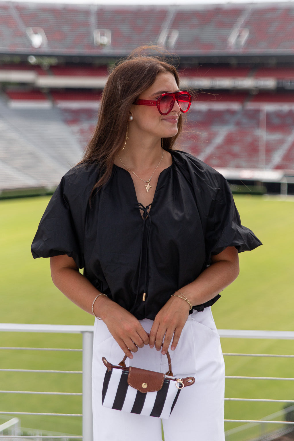 Bianca Drape Bubble Top
