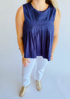 Lucy Pleated Top