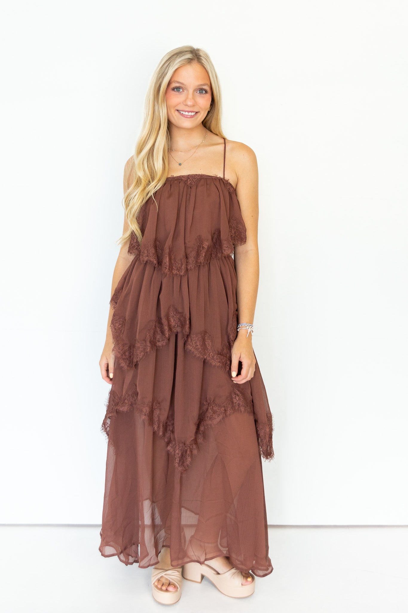 Rowan Tiered Midi Dress
