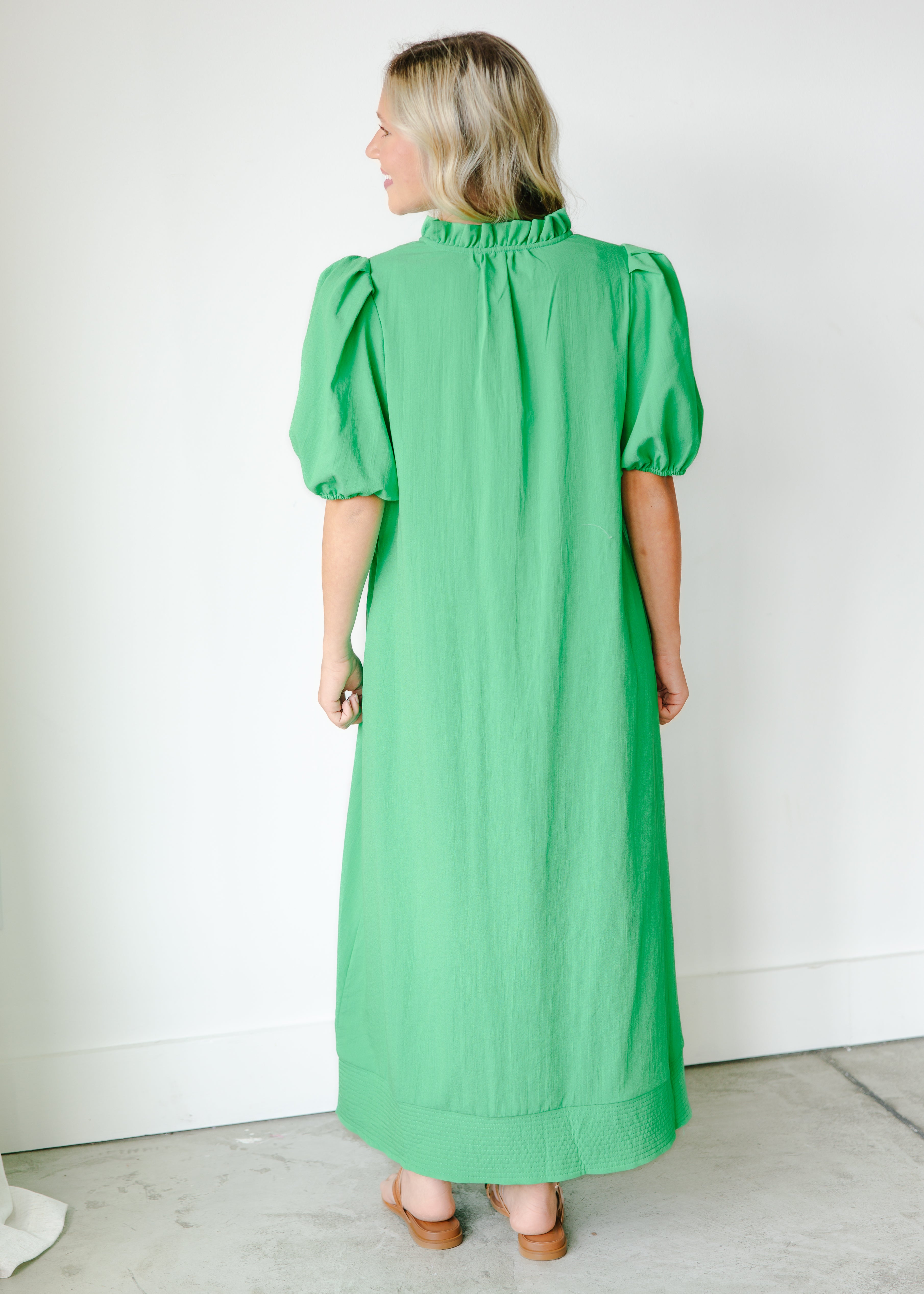 Isadora Button Front Midi Dress – The Swank Company