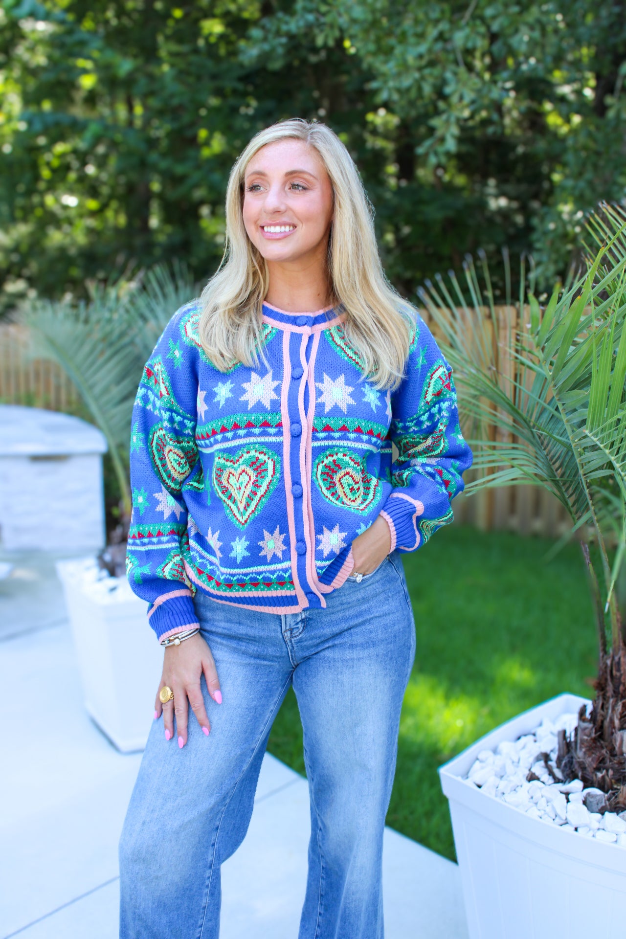 The Sloane Heart Cardigan