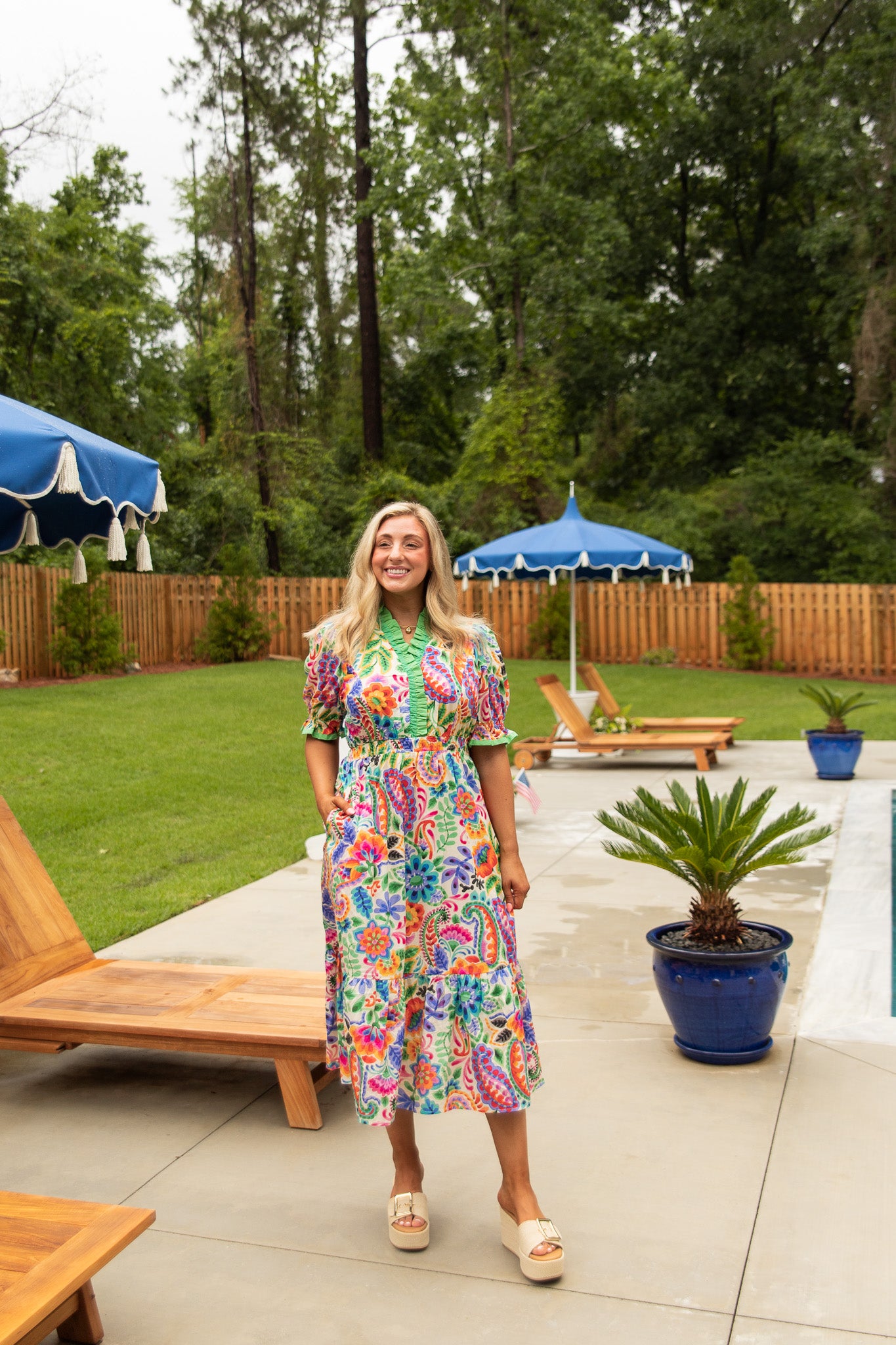 Maribel Whimsy Midi Dress