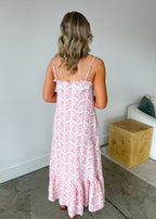 Katie Ruffle Maxi Dress