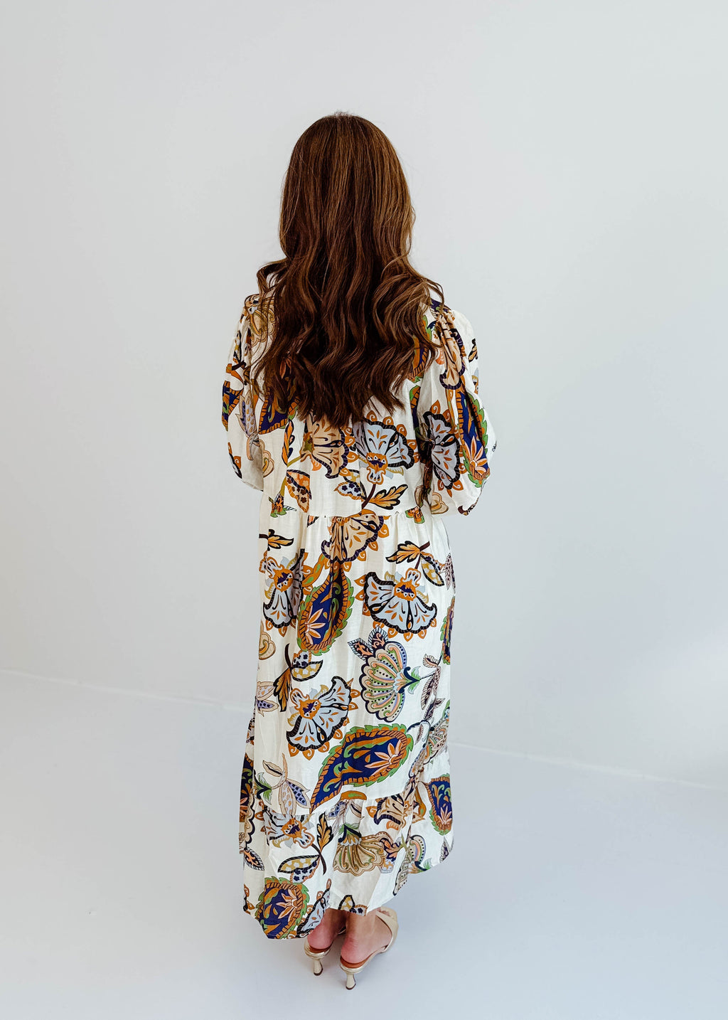 Alice Paisley Midi Dress