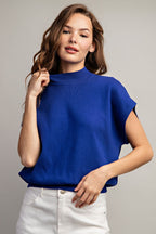 Marina Mock Neck Top