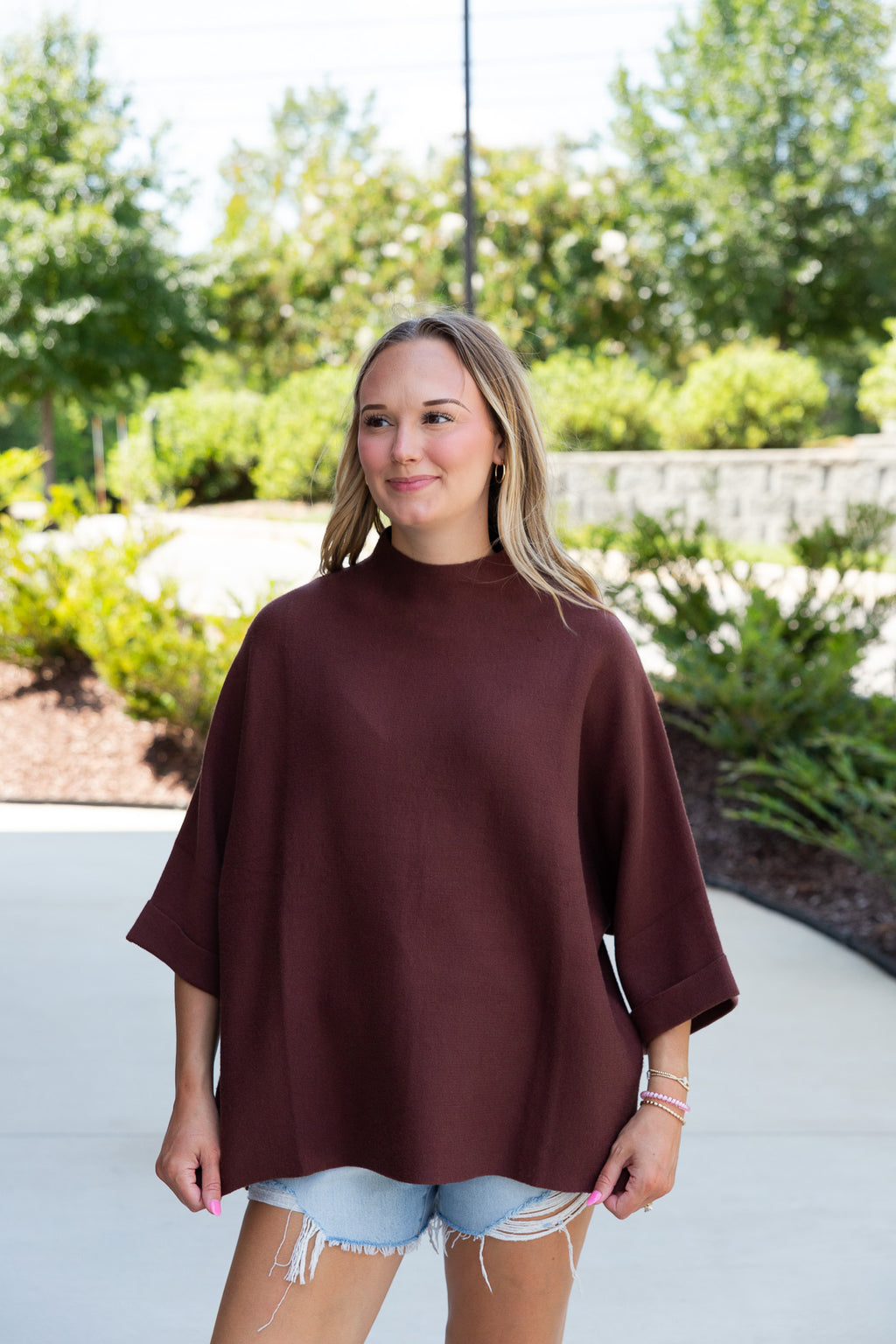 Alice Draped Edge Top