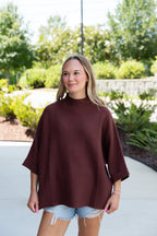 Alice Draped Edge Top