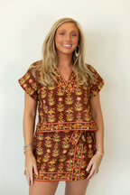 Sabina Collared Top