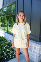 Maddie Oversized Striped Tee