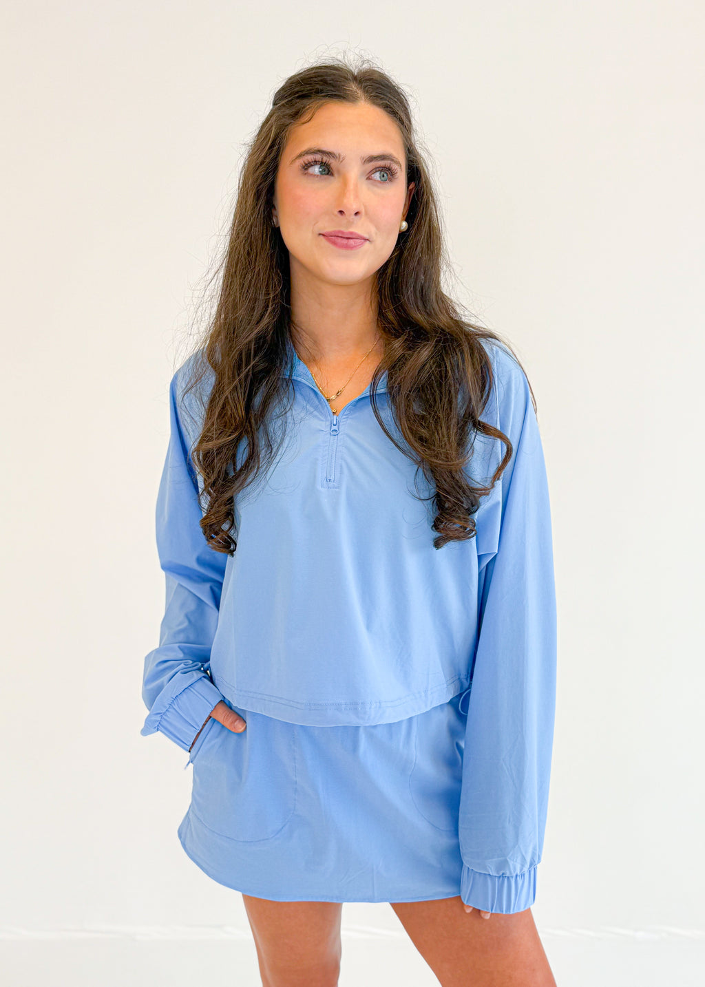 Sculpt Half Zip Pullover