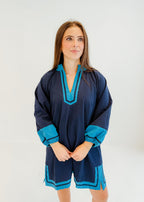 Madilyn Contrast Trim Dress