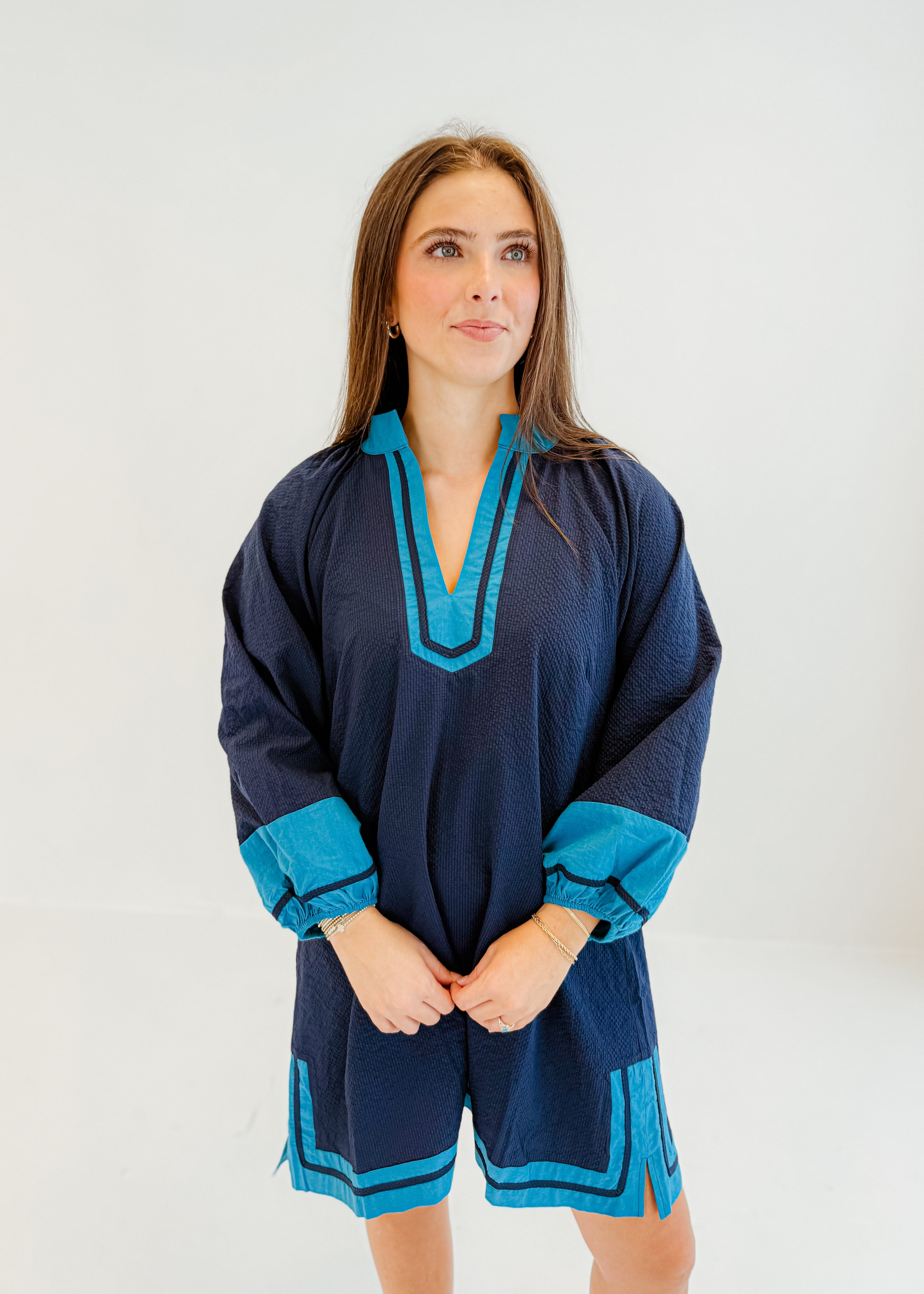 Madilyn Contrast Trim Dress