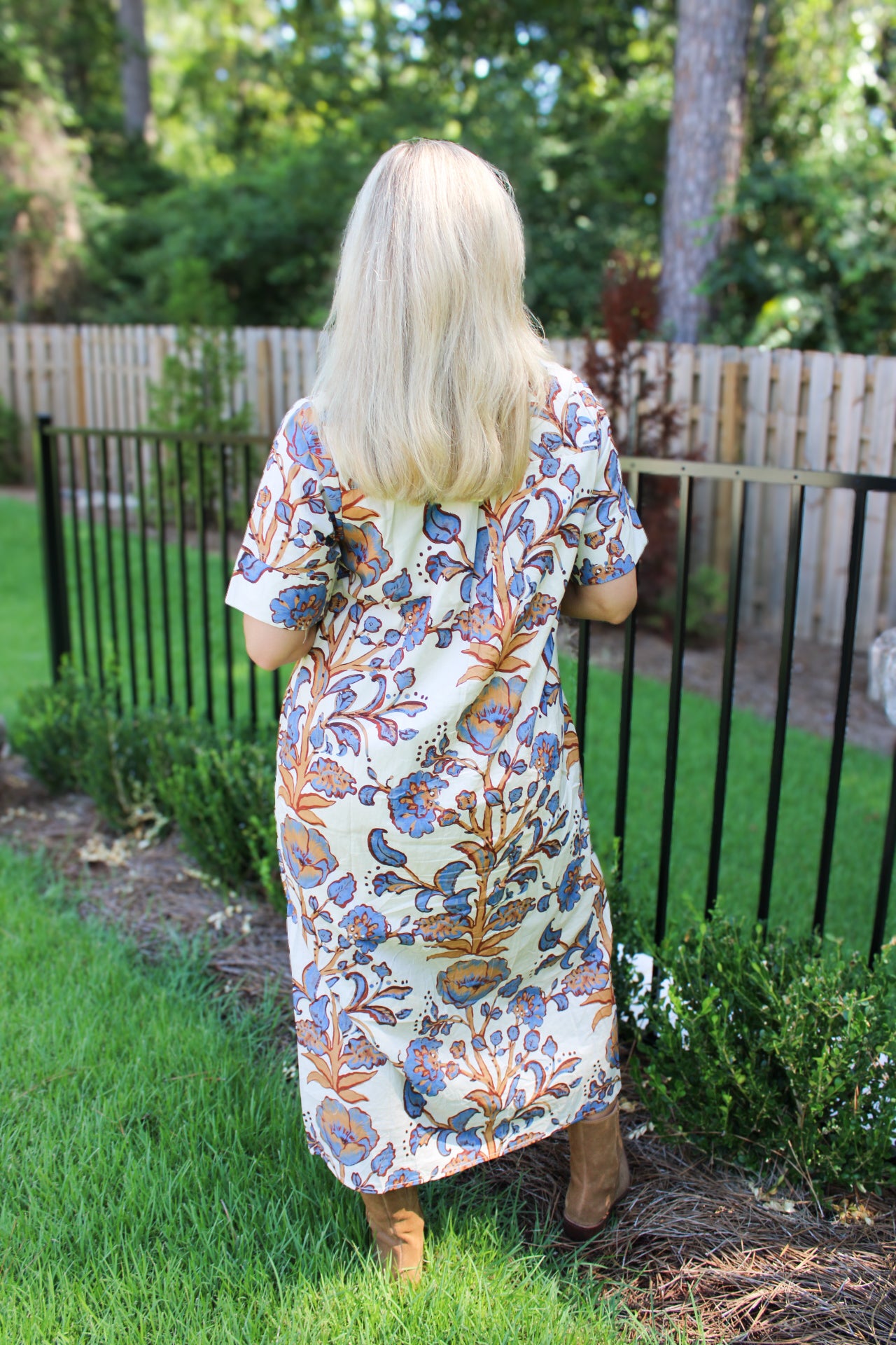 Perry Floral Midi Dress