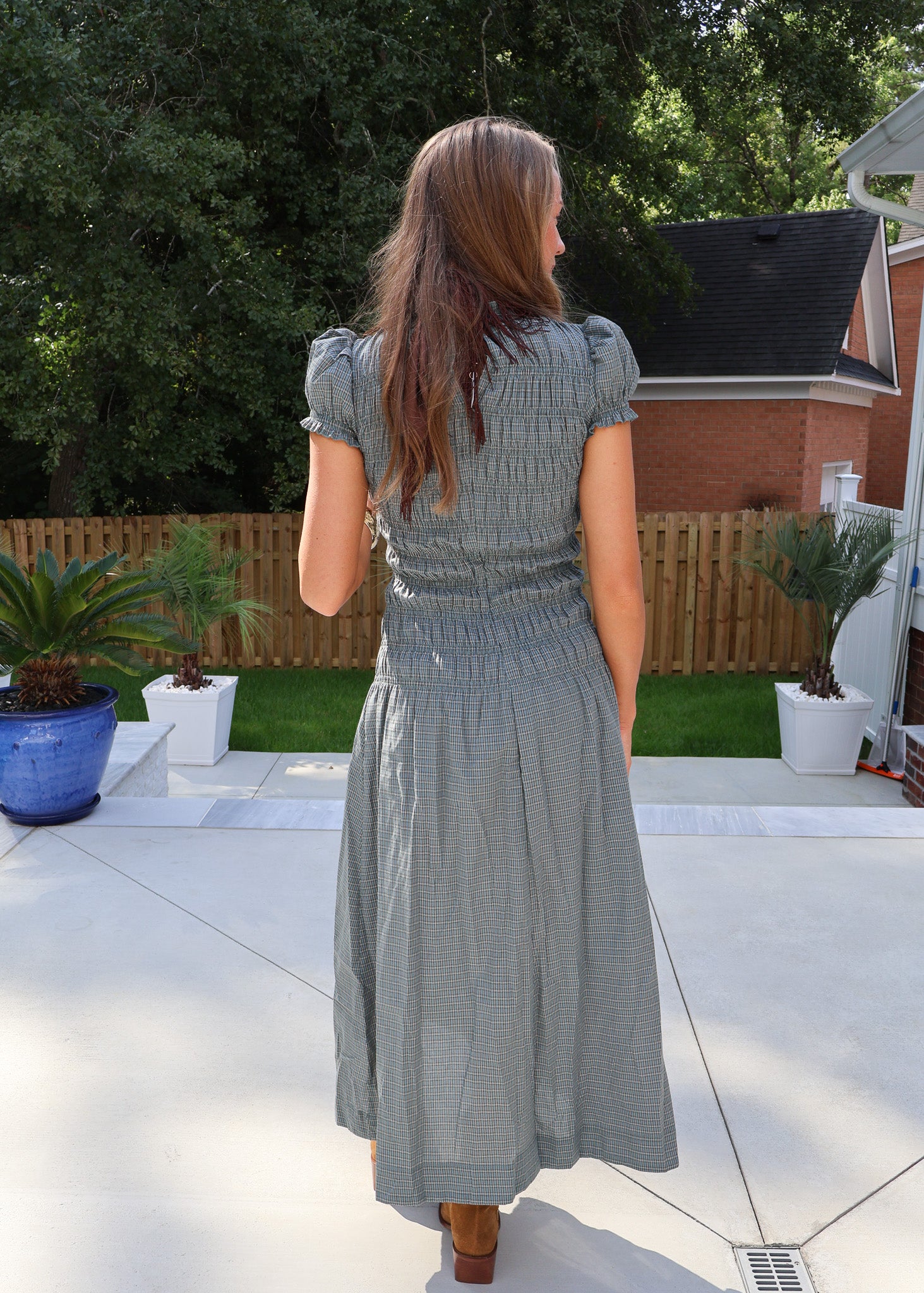 Bobbie Puff Sleeve Maxi Dress