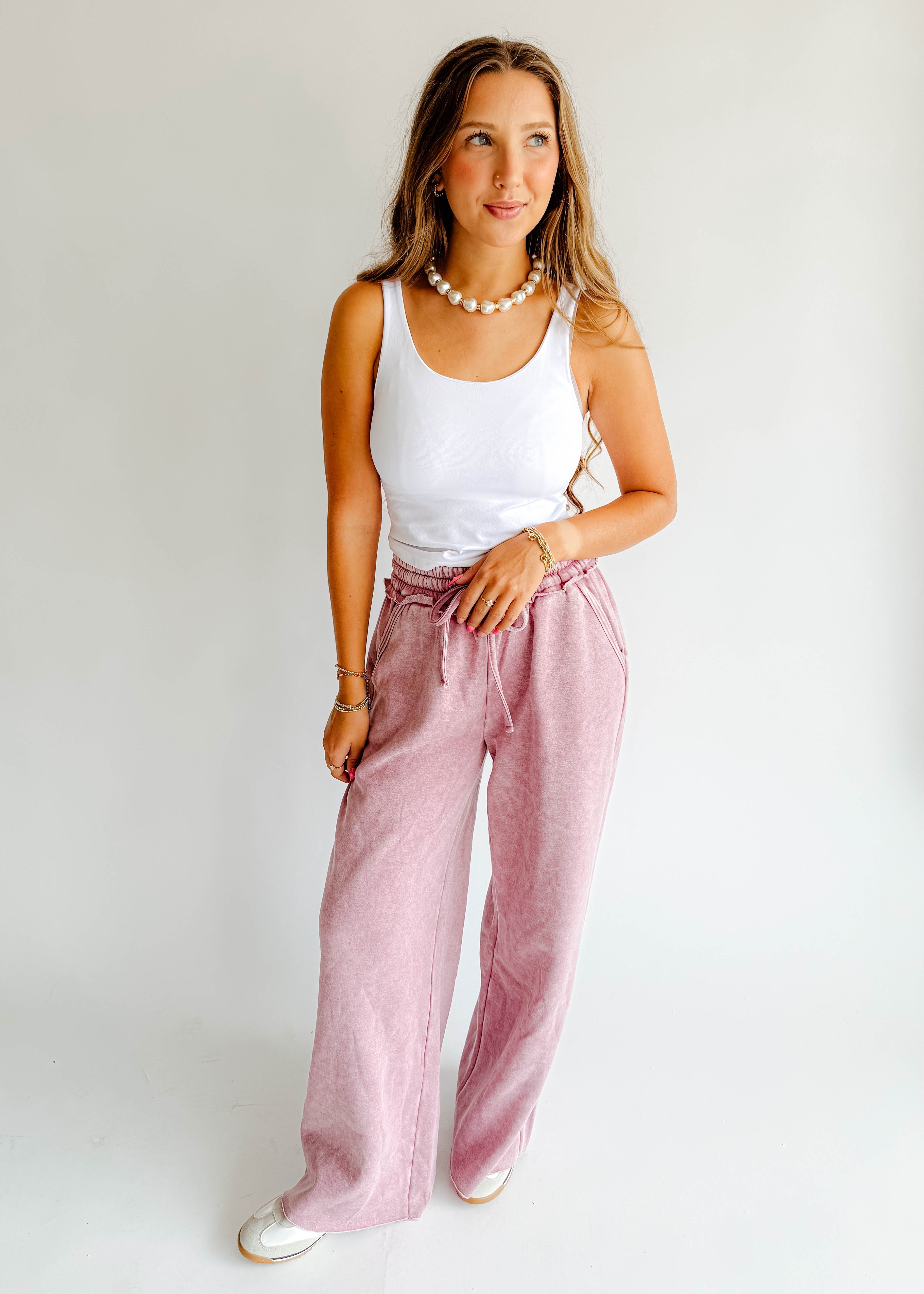 Elena Wide Neck Tank