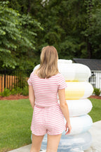 Sophie Stripe Lounge Top
