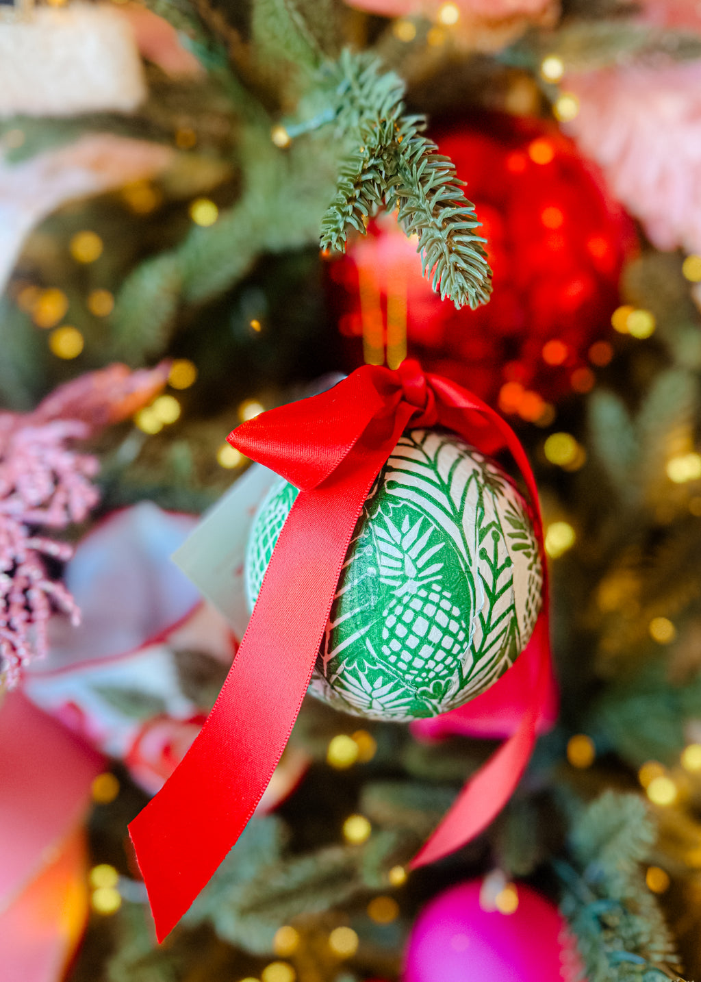 Augusta Training Shop Patterned Ornament