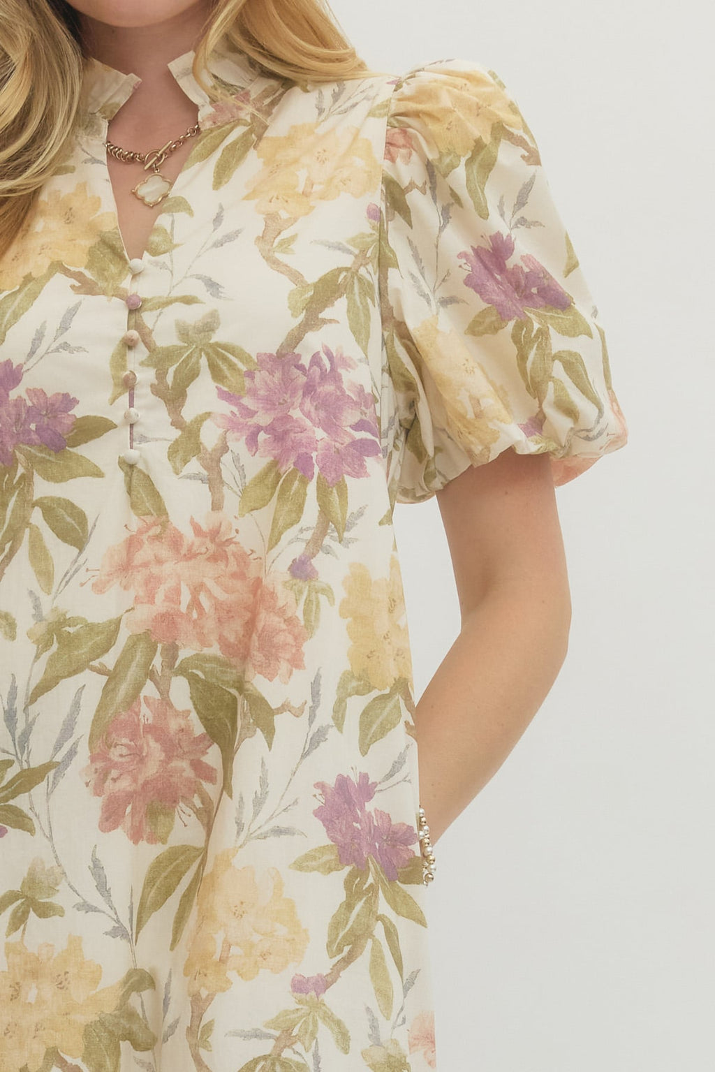 Bloomfield Floral Tiered Midi Dress