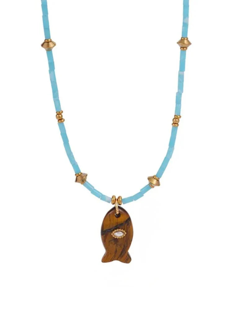 Thaddeus Beaded Necklace