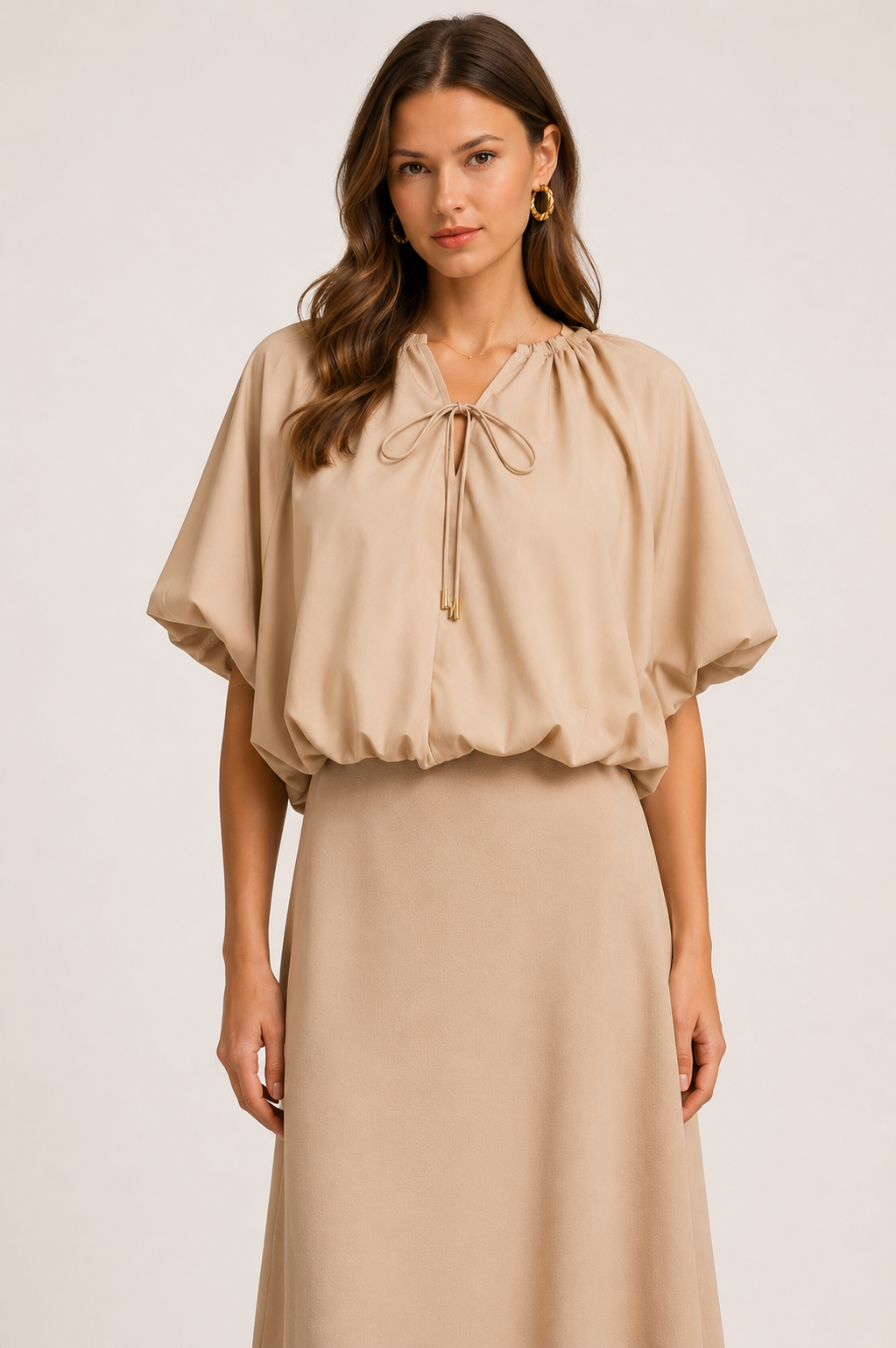 Bianca Drape Bubble Top