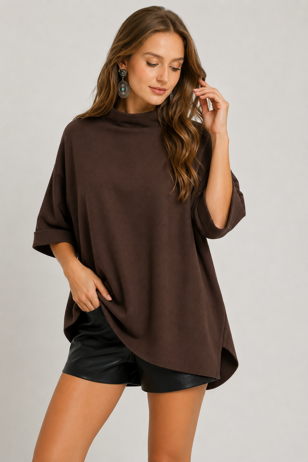 Alice Draped Edge Top