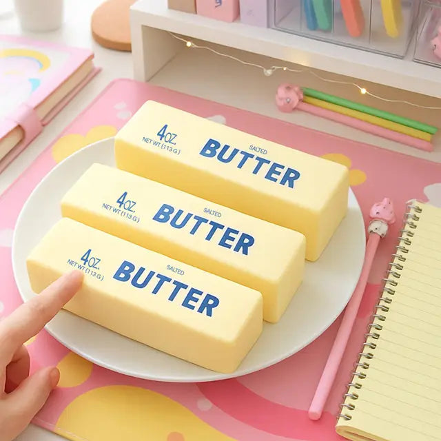 Butter Stress Ball Squishy Toy