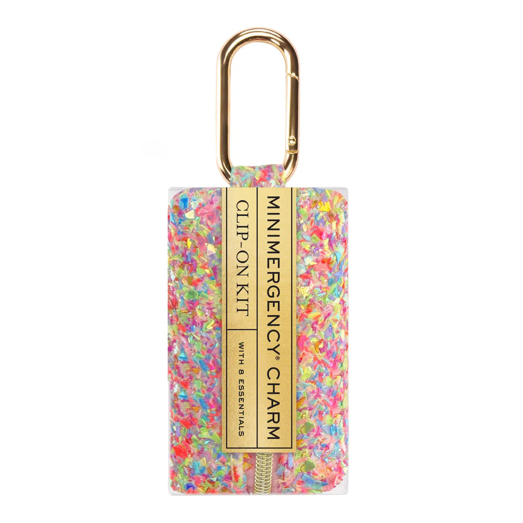 Glitter Minimergency Charm