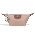Nylon Coin Purse Charm with Key Chain