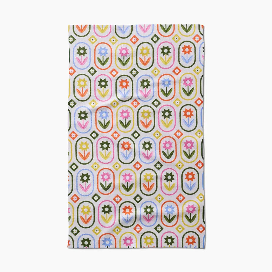 Geometry Tea Towel
