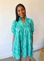 Posie Floral Swing Mini Dress