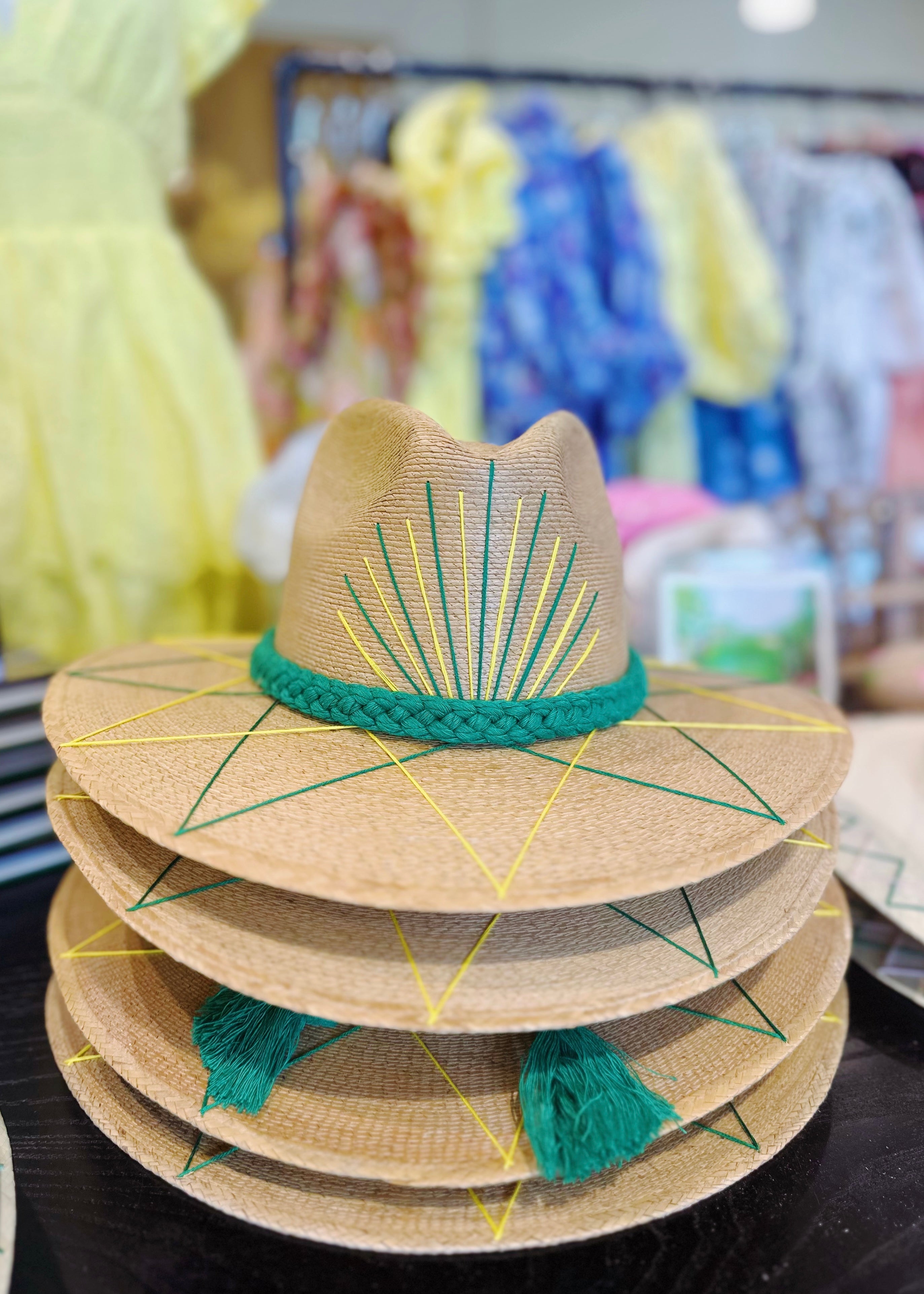 Green Golf Clubs Hat