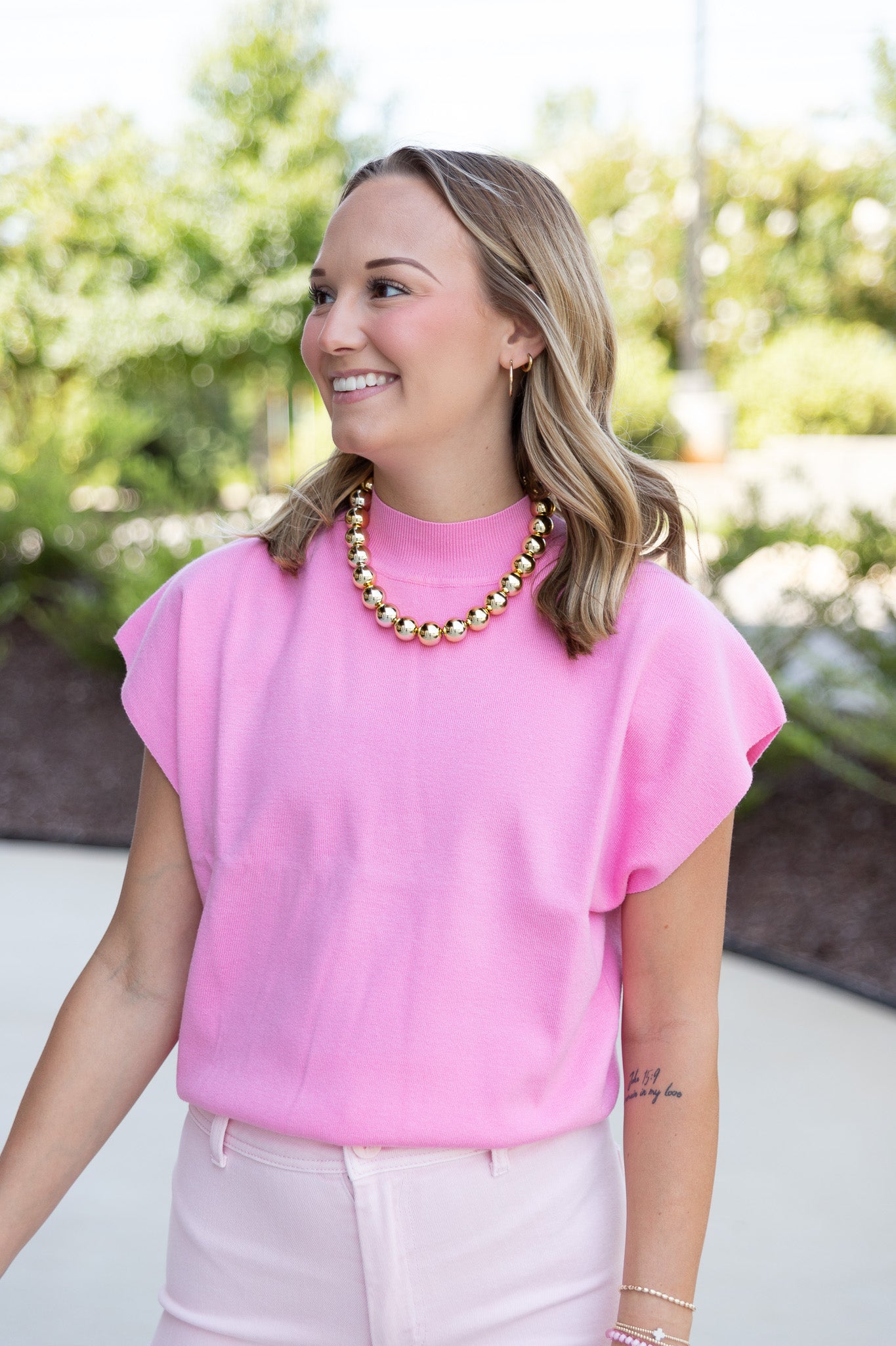 Marina Mock Neck Top