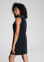 Pique Sleeveless Polo Dress