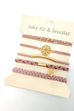 Boho Hair Tie & Bracelet