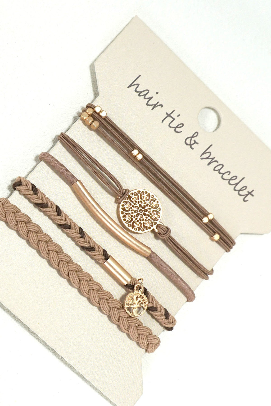 Boho Hair Tie & Bracelet