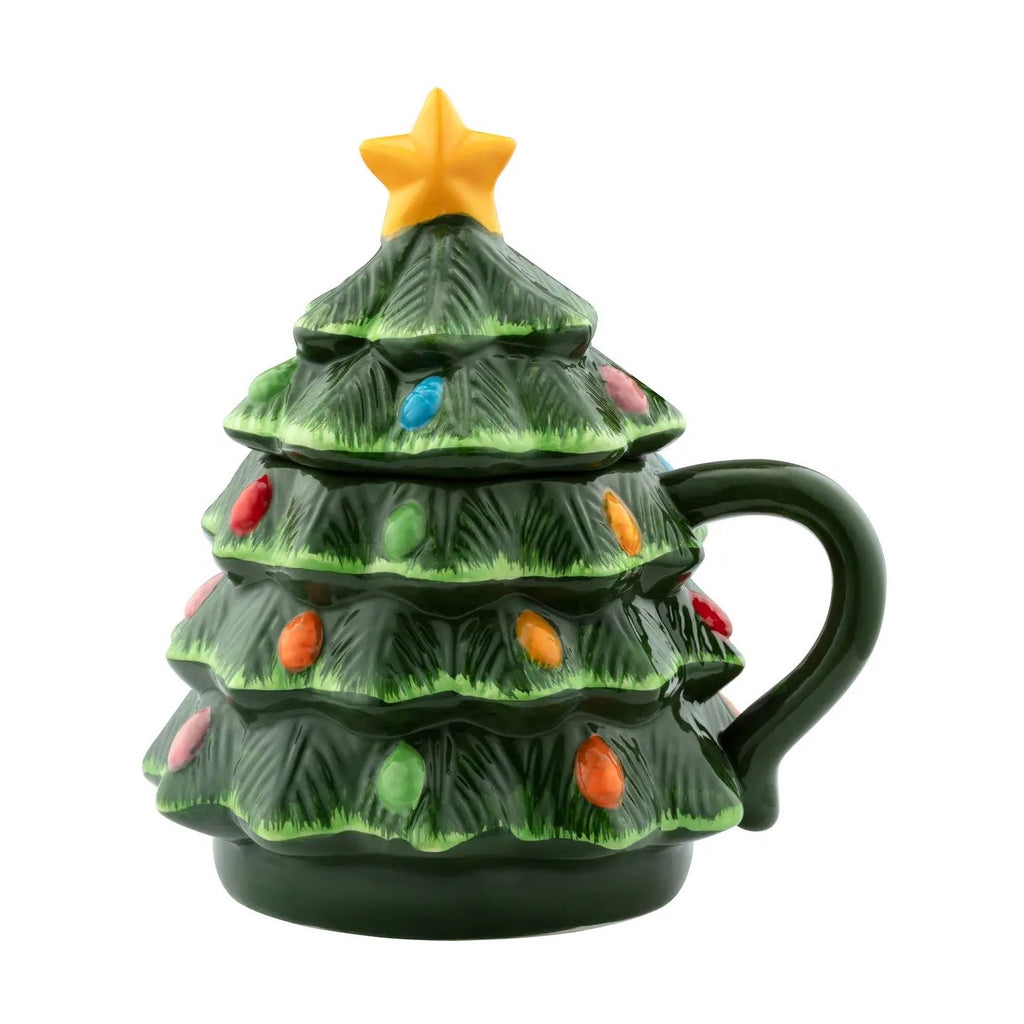 Figural Lidded Tree Mug – 16oz