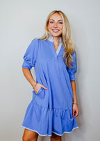 Harper Stripe Mini Dress