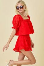 Kiersten Square Neck Top