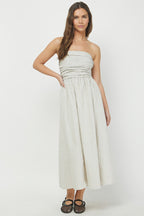 Everhart Pinstripe Maxi Dress