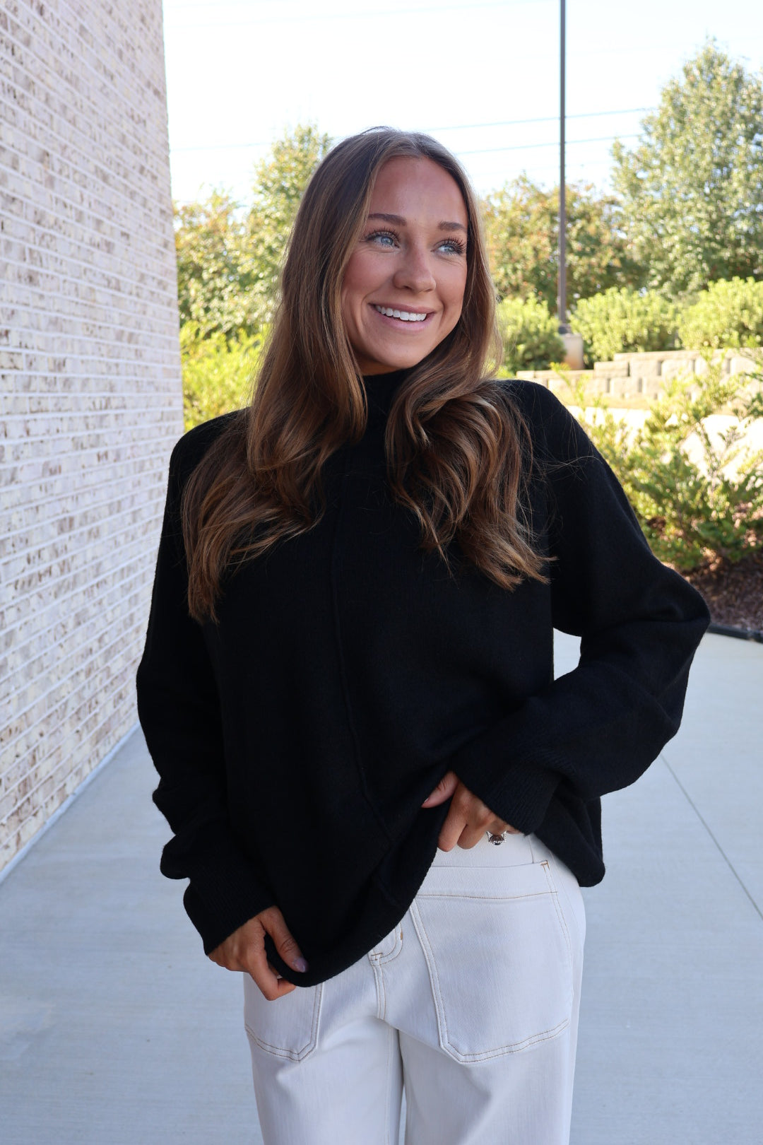 Sloane Mock Neck Sweater