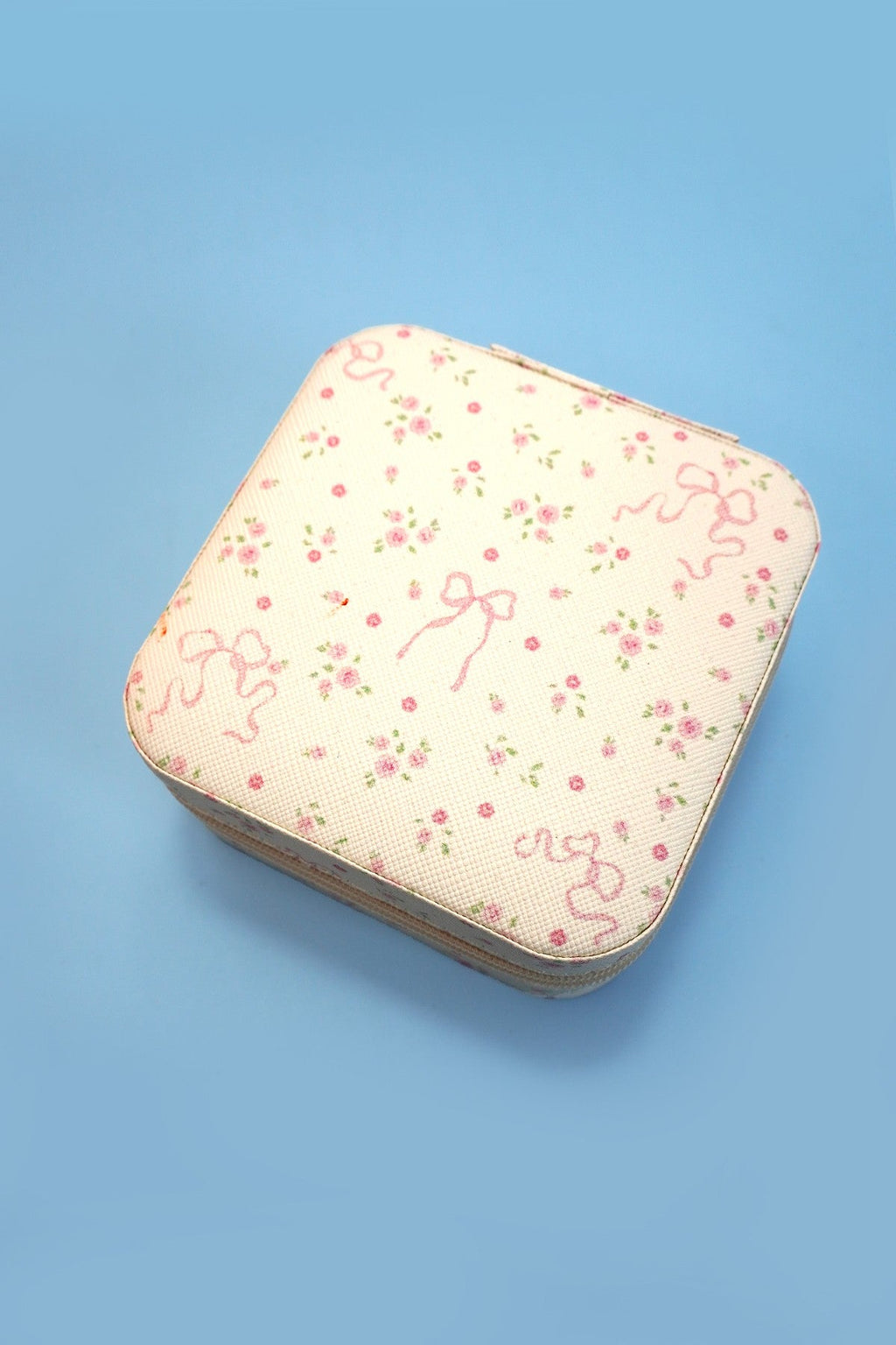 Printed Jewelry Travel Box Case
