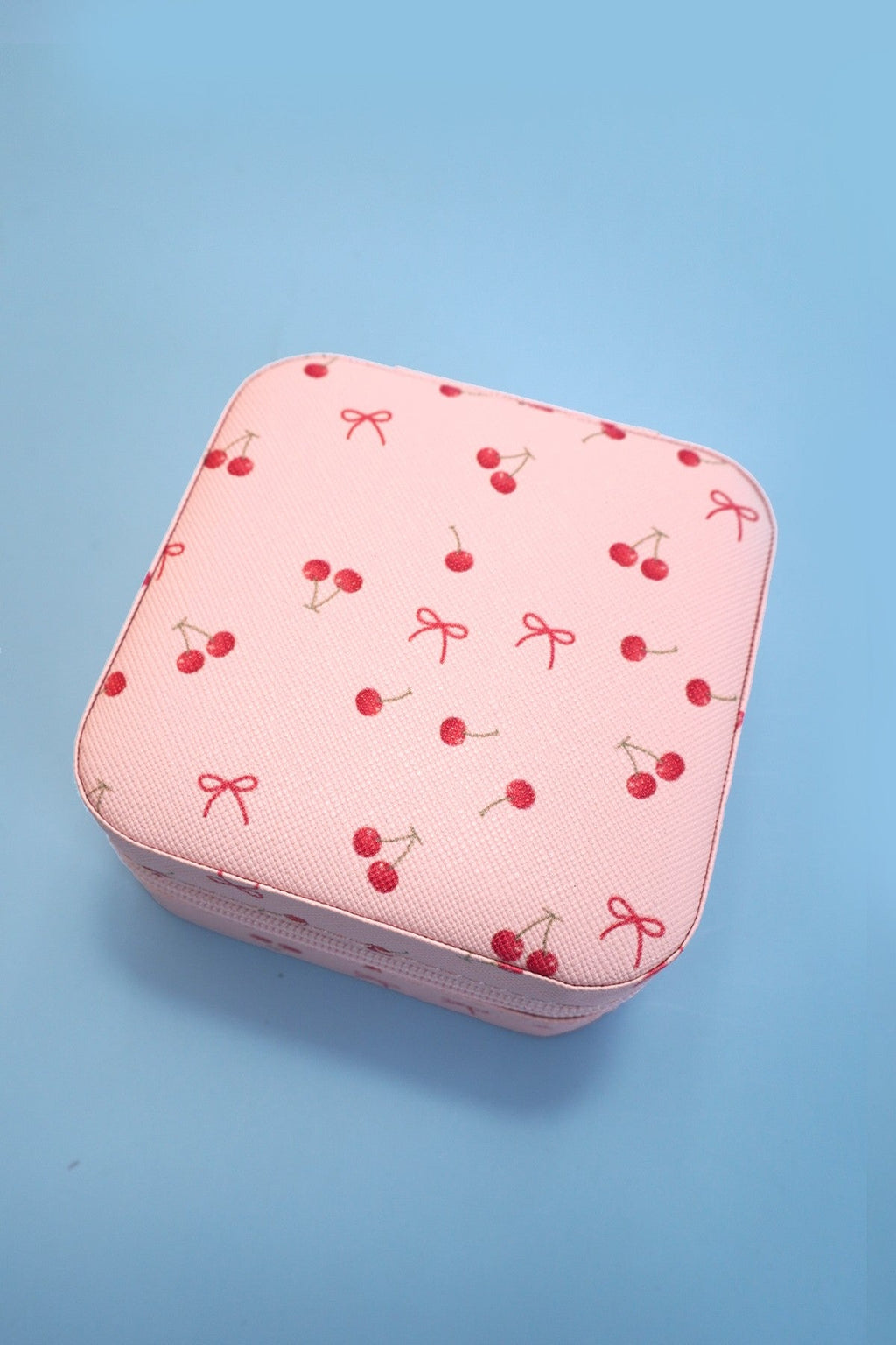 Printed Jewelry Travel Box Case