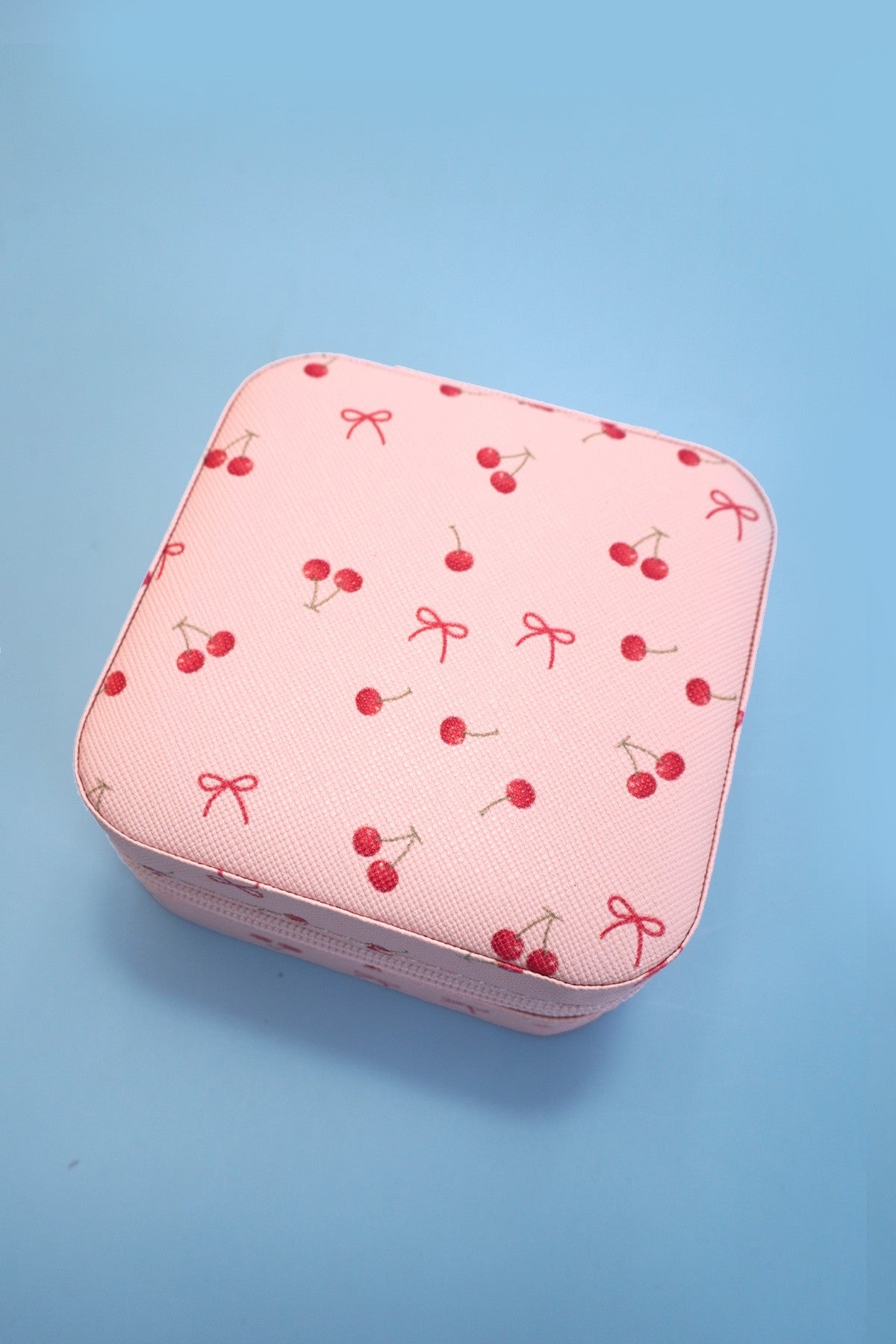 Printed Jewelry Travel Box Case
