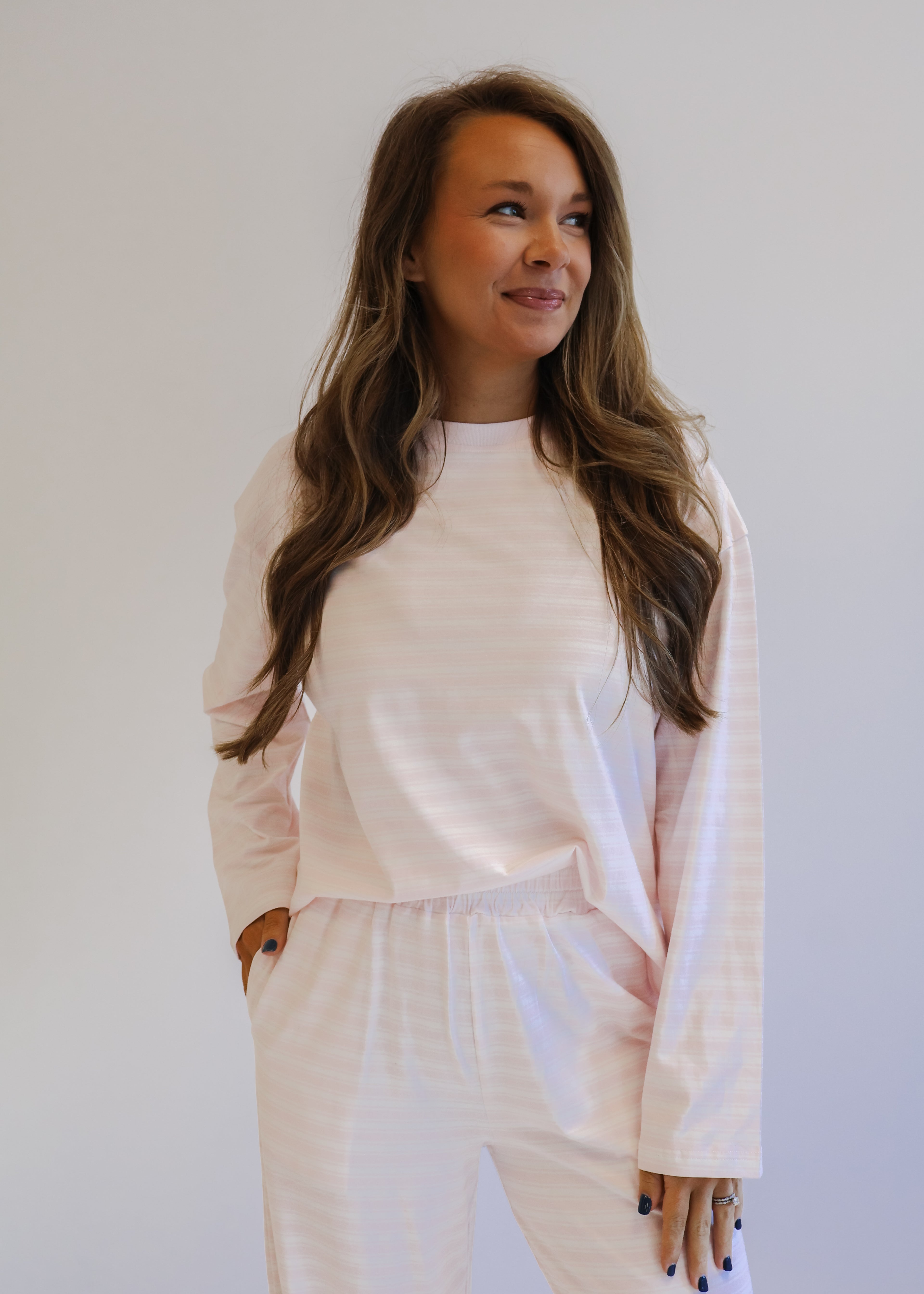 Billie Striped Long Sleeve Top